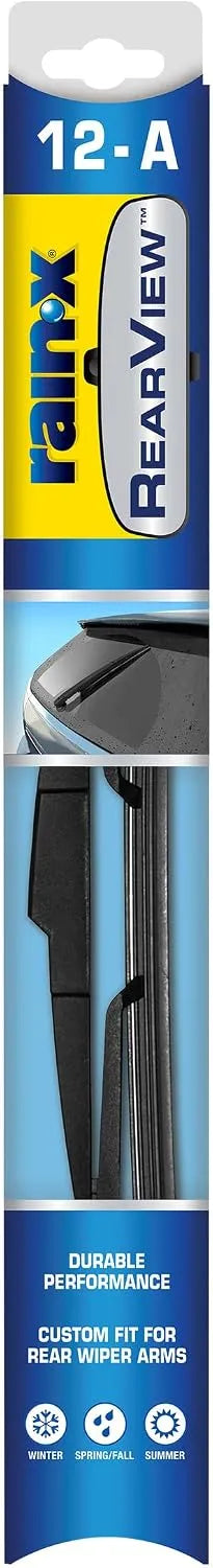 Rain-X 850029 RearView 12-A Rear Wiper Blade, 12 Inch Composite Rear Wiper Blade, Fits Rock Lock 2 (Pack Of 1), Automotive Replacement Wiper Blades That Meet Or Exceed OEM Quality And Design Standards