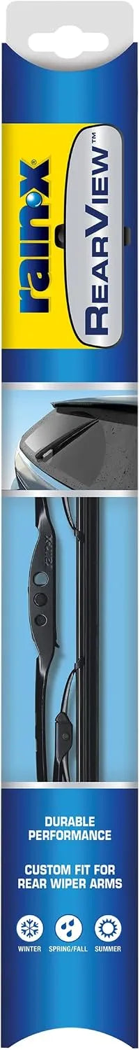 Rain-X 850019 RearView 10-1 Rear Wiper Blade, 10 Inch Conventional Rear Wiper Blade, Fits J-Hook (Pack Of 1), Automotive Replacement Wiper Blades That Meet Or Exceed OEM Quality And Design Standards