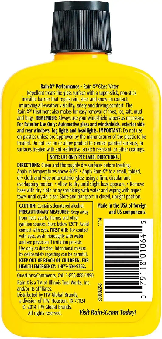 Rain-X 800002243 Glass Windshield Water Repellent Treatment, 7 Fl Oz